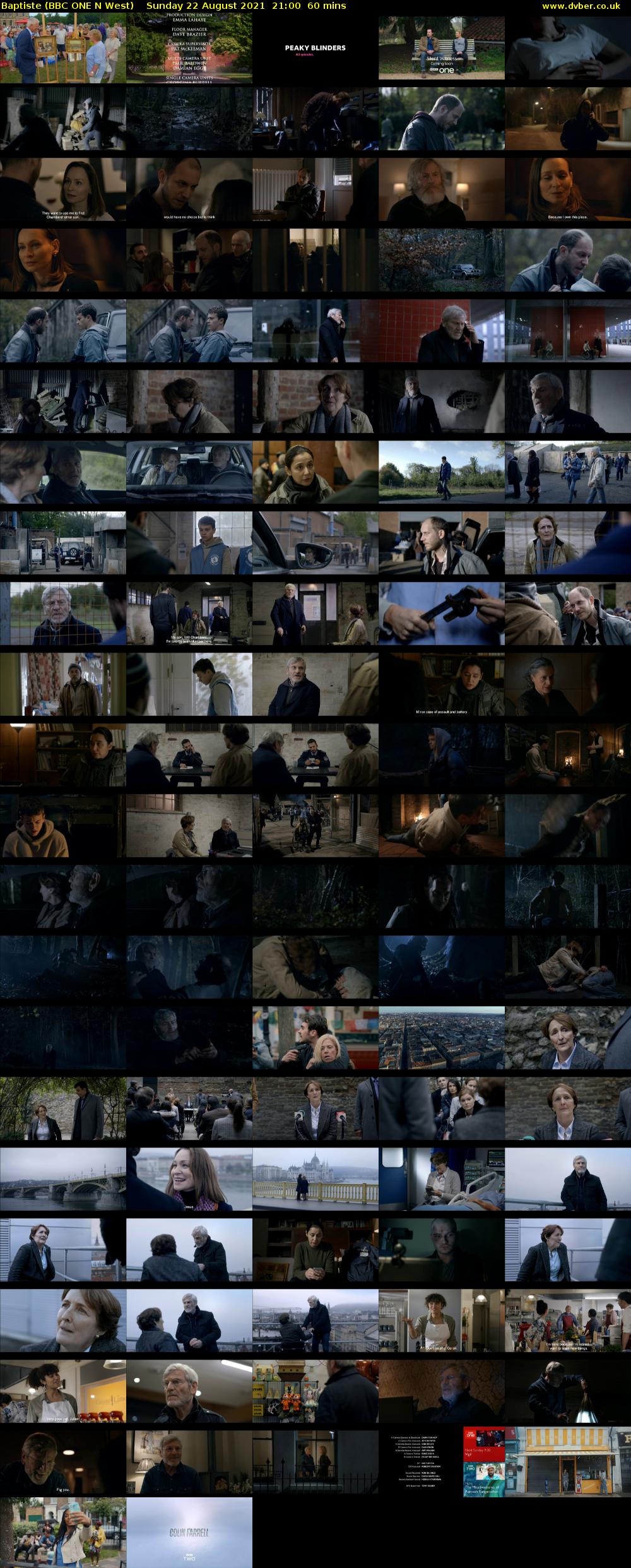 Baptiste (BBC ONE N West) Sunday 22 August 2021 21:00 - 22:00
