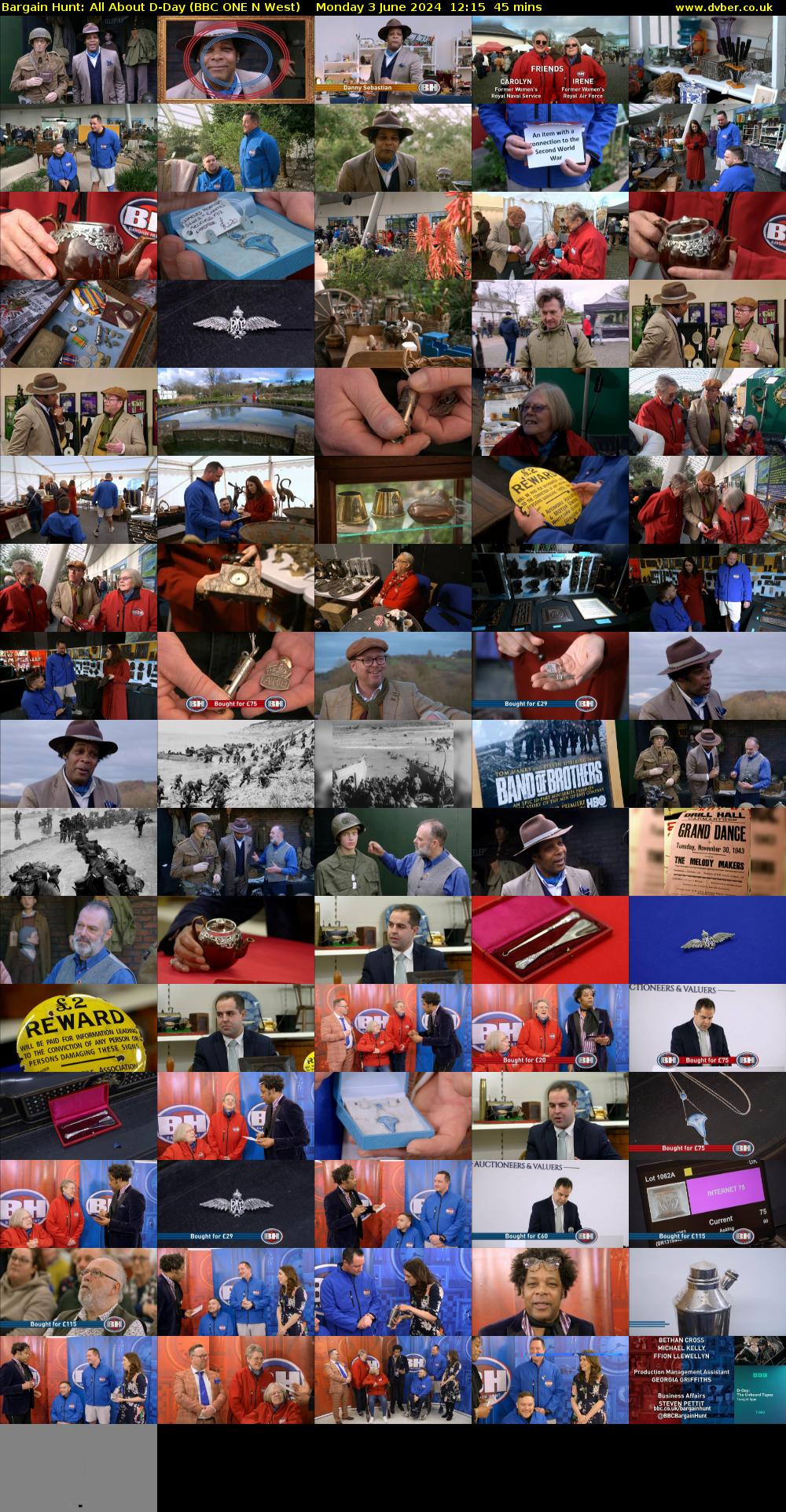 Bargain Hunt: All About D-Day (BBC ONE N West) Monday 3 June 2024 12:15 - 13:00