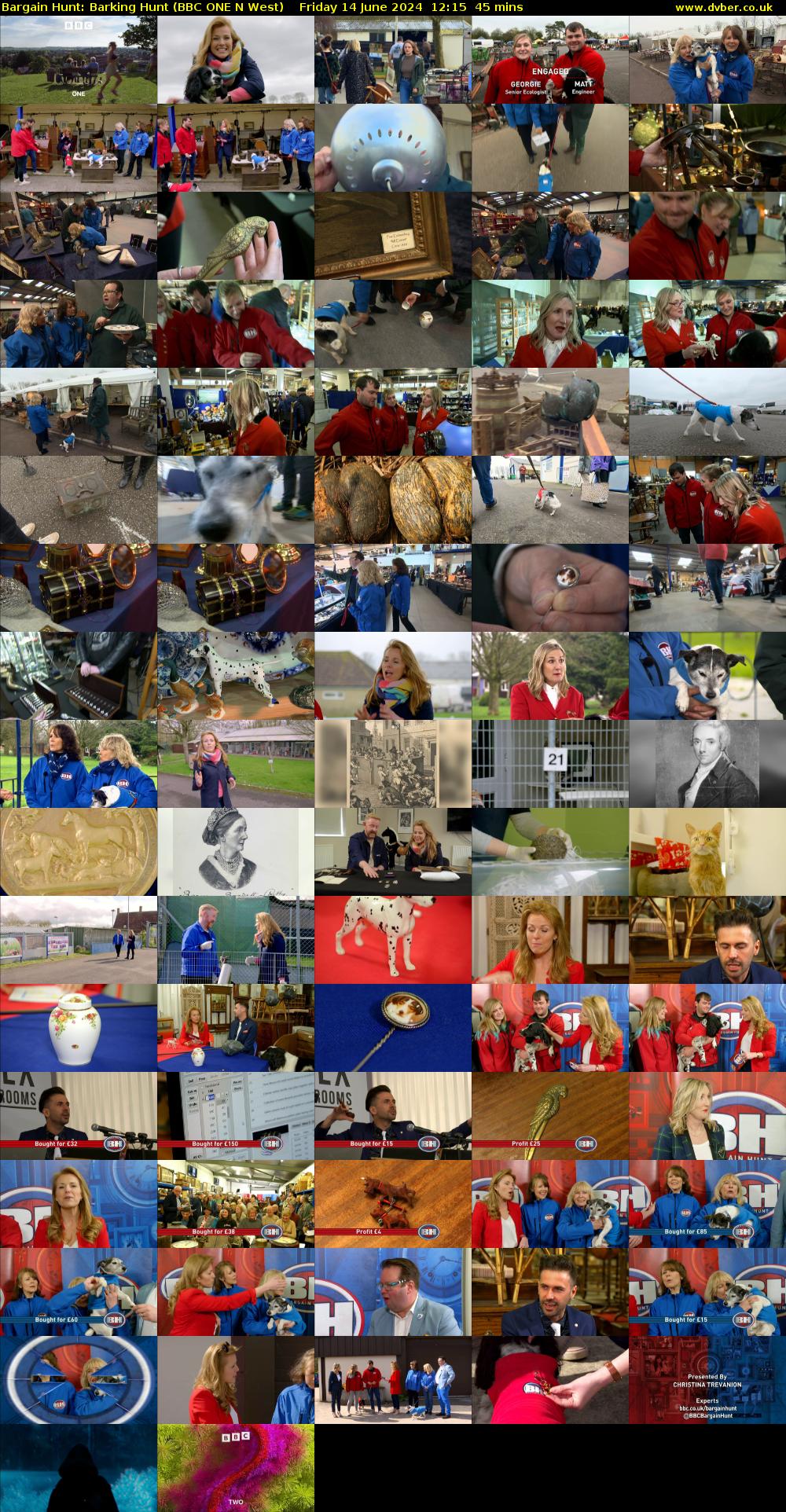 Bargain Hunt: Barking Hunt (BBC ONE N West) Friday 14 June 2024 12:15 - 13:00