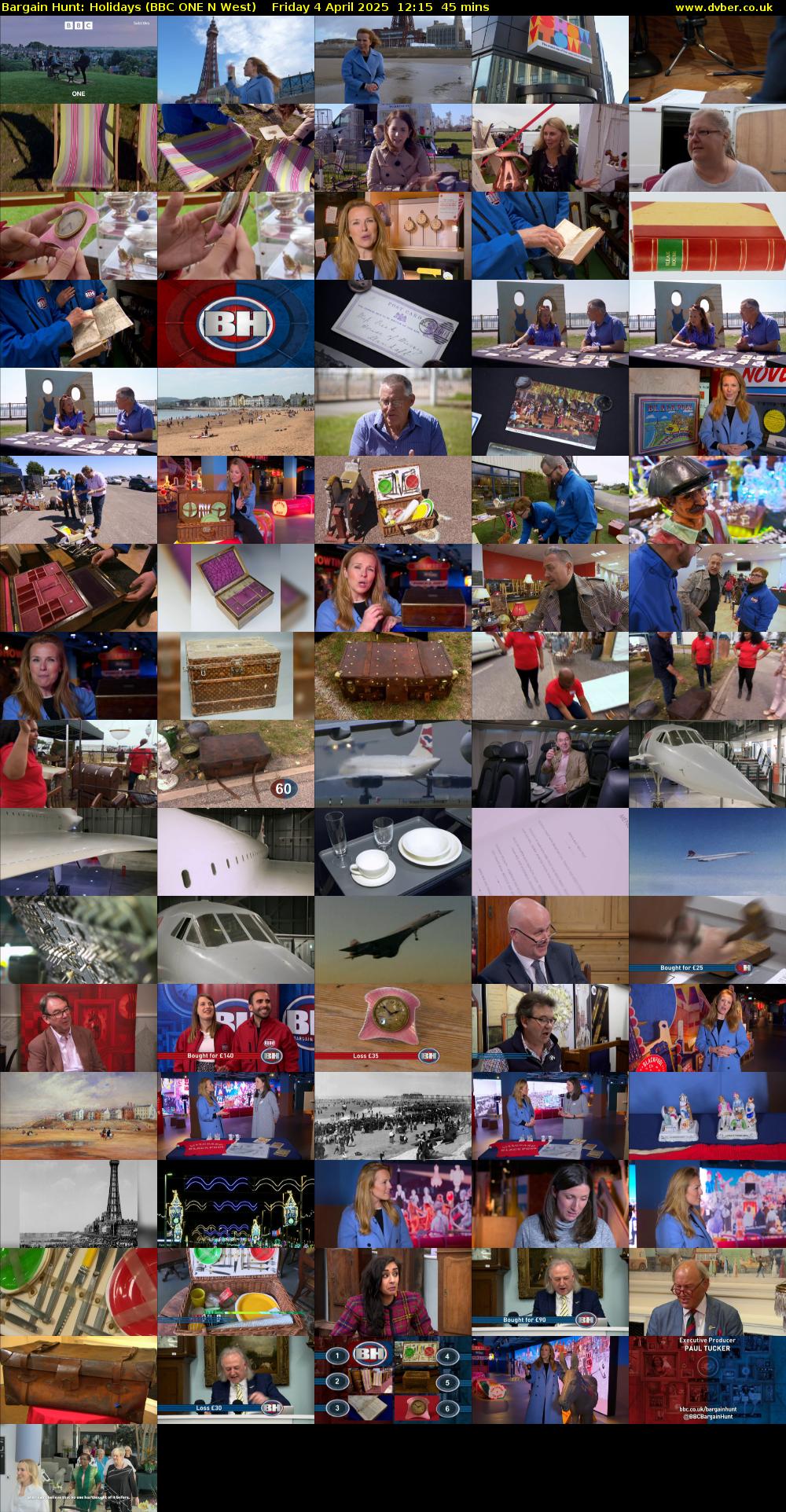 Bargain Hunt: Holidays (BBC ONE N West) Friday 4 April 2025 12:15 - 13:00