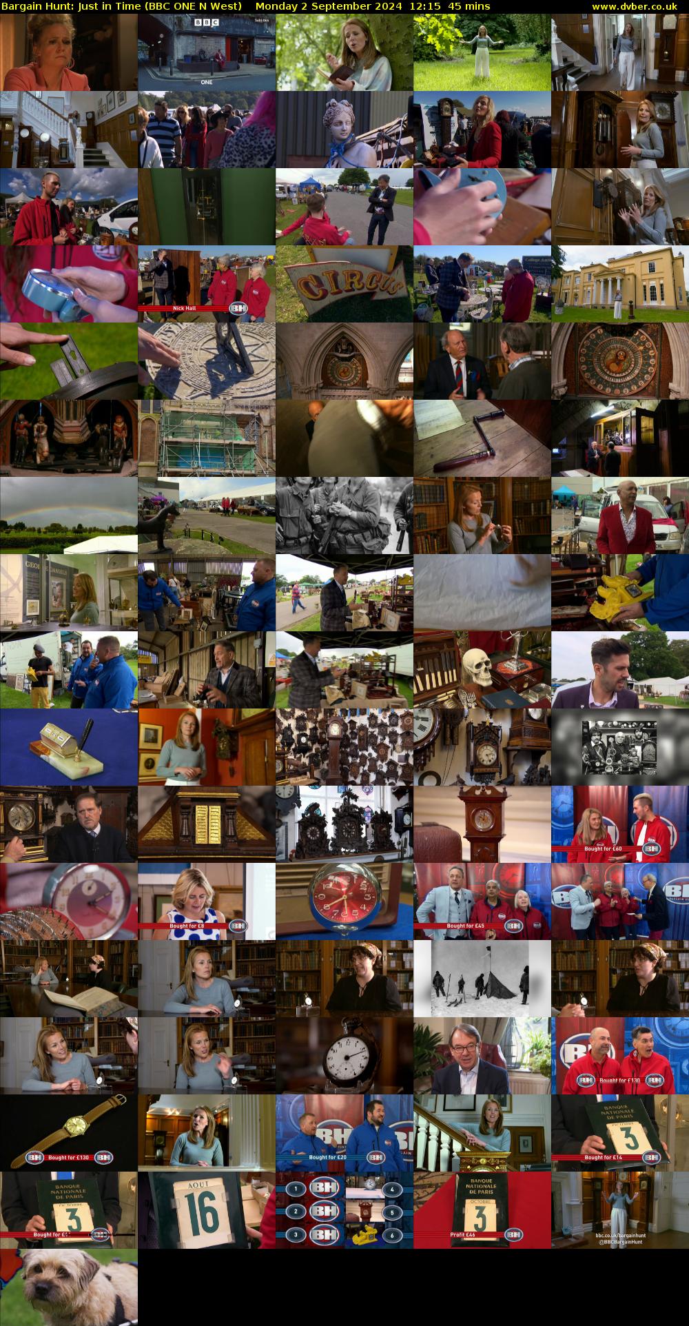 Bargain Hunt: Just in Time (BBC ONE N West) Monday 2 September 2024 12:15 - 13:00