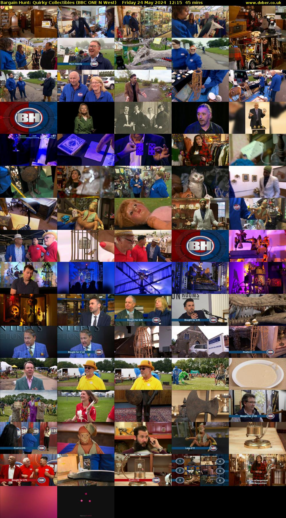 Bargain Hunt: Quirky Collectibles (BBC ONE N West) Friday 24 May 2024 12:15 - 13:00