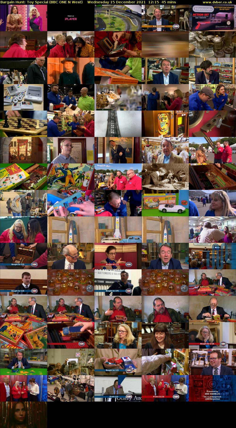 Bargain Hunt: Toy Special (BBC ONE N West) Wednesday 15 December 2021 12:15 - 13:00