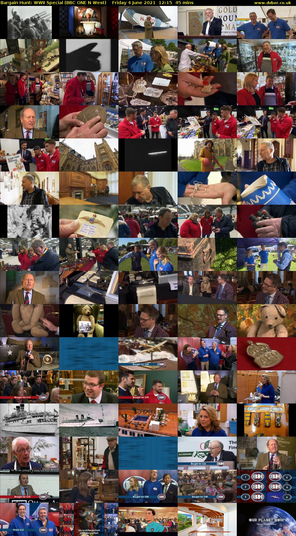 Bargain Hunt: WWII Special (BBC ONE N West) Friday 4 June 2021 12:15 - 13:00