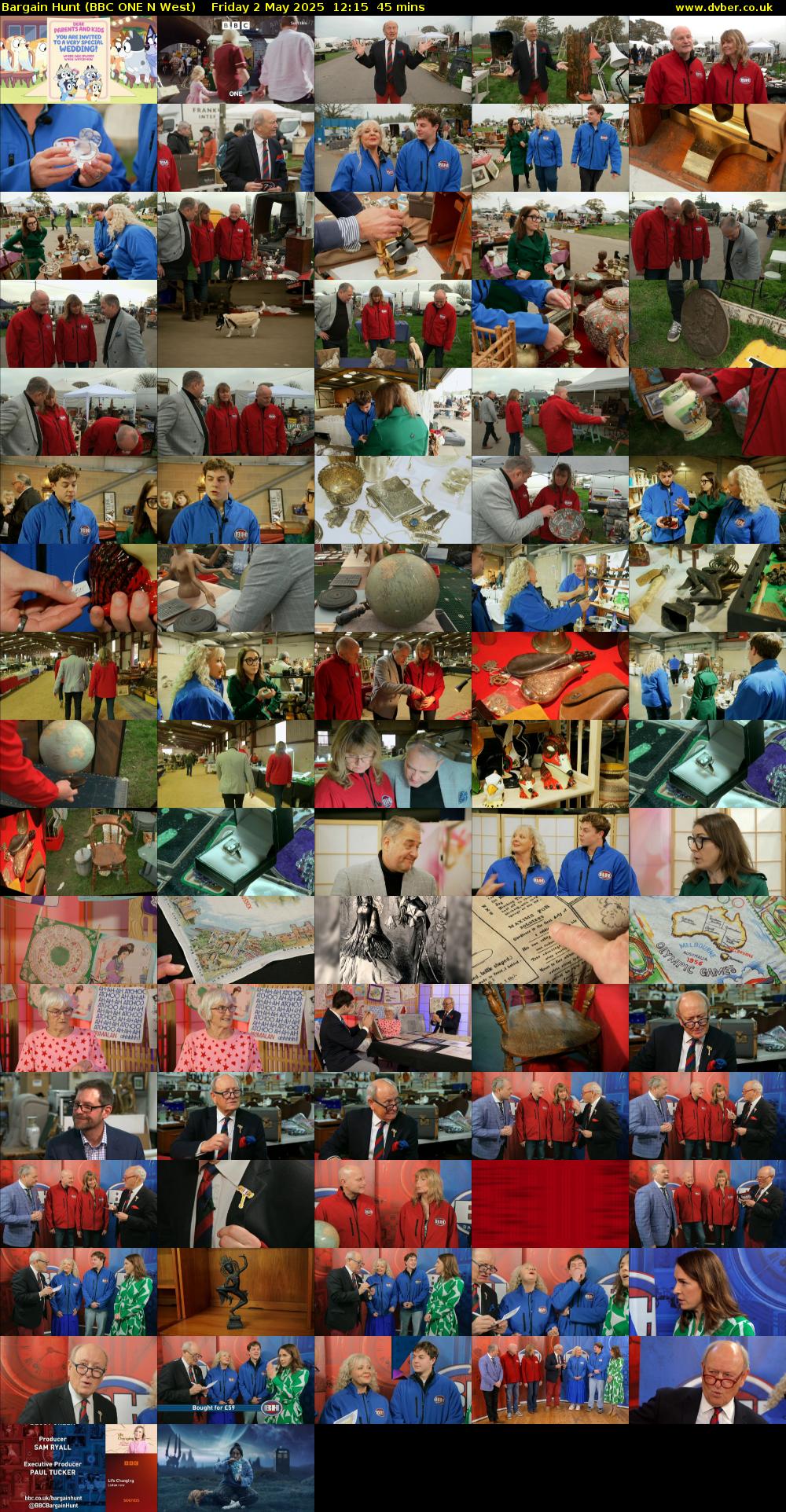 Bargain Hunt (BBC ONE N West) Friday 2 May 2025 12:15 - 13:00