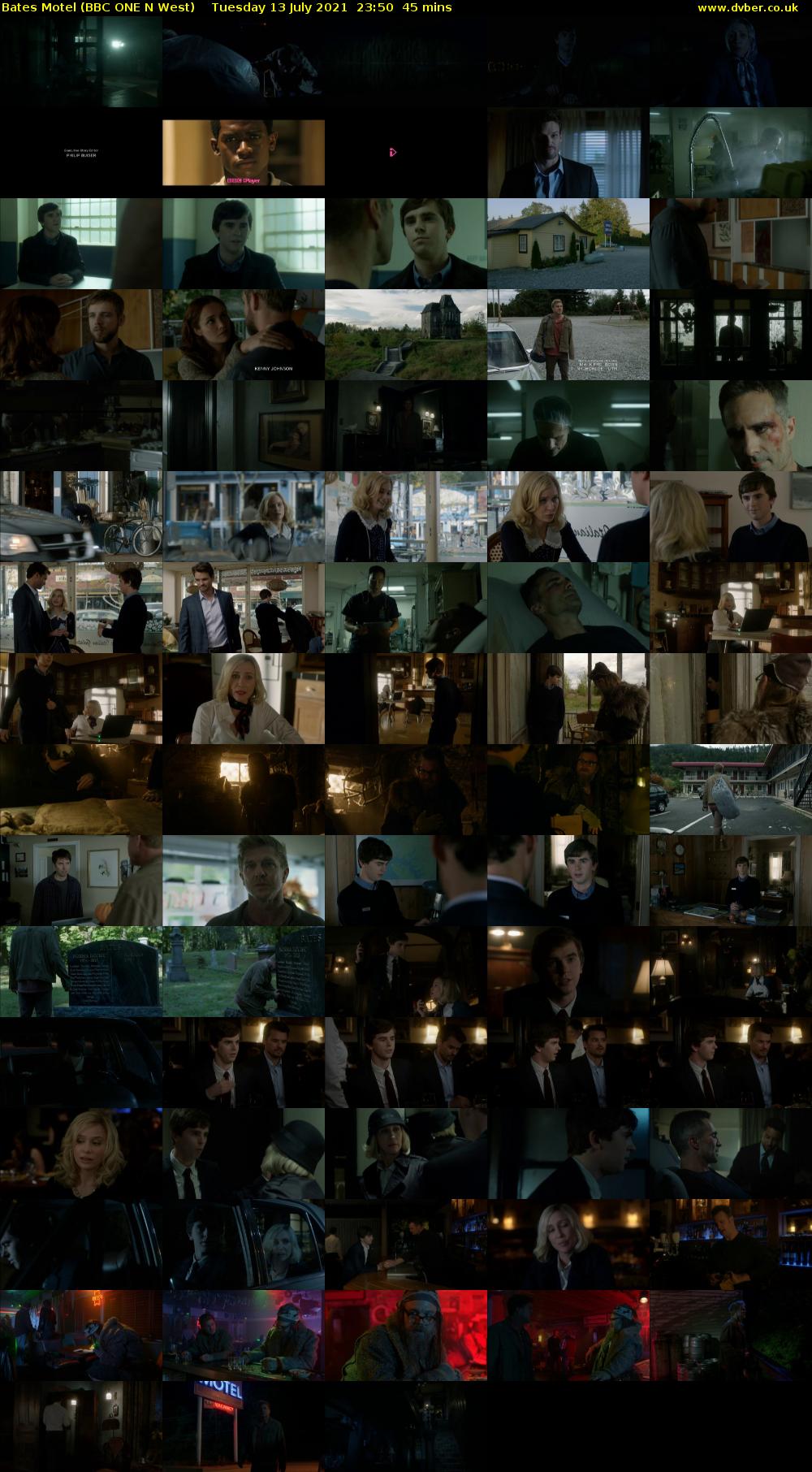Bates Motel (BBC ONE N West) Tuesday 13 July 2021 23:50 - 00:35