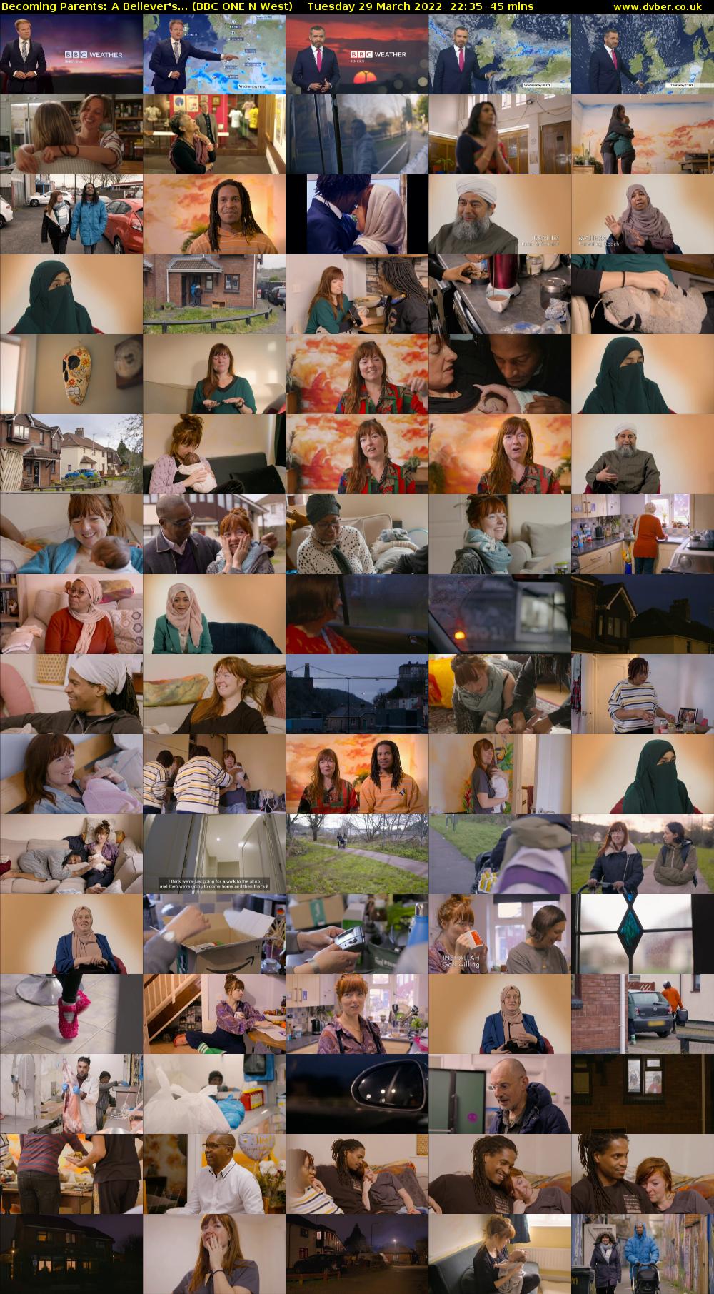 Becoming Parents: A Believer's... (BBC ONE N West) Tuesday 29 March 2022 22:35 - 23:20