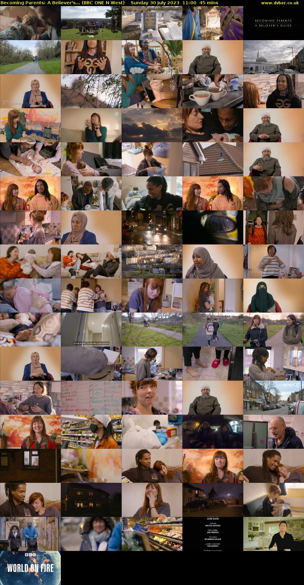 Becoming Parents: A Believer's... (BBC ONE N West) Sunday 30 July 2023 11:00 - 11:45