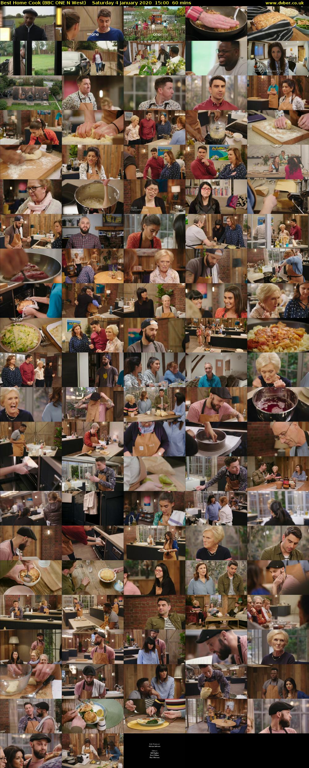Best Home Cook (BBC ONE N West) Saturday 4 January 2020 15:00 - 16:00