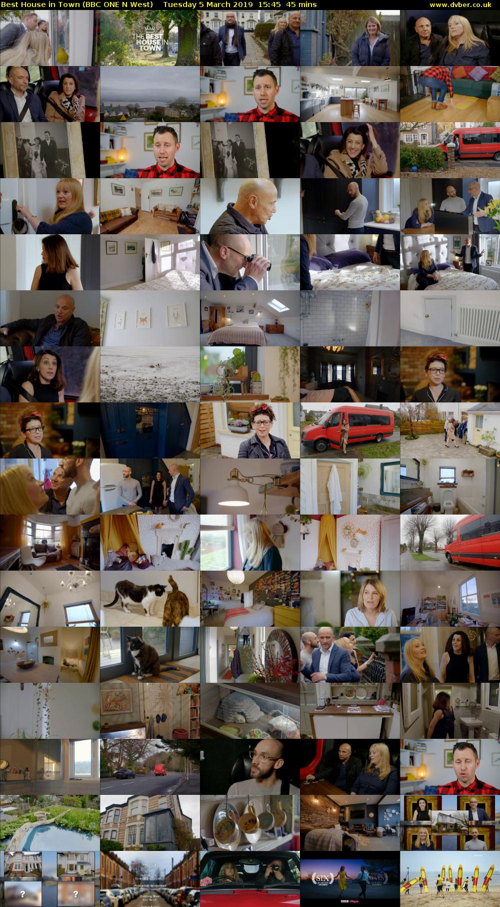 Best House in Town (BBC ONE N West) Tuesday 5 March 2019 15:45 - 16:30