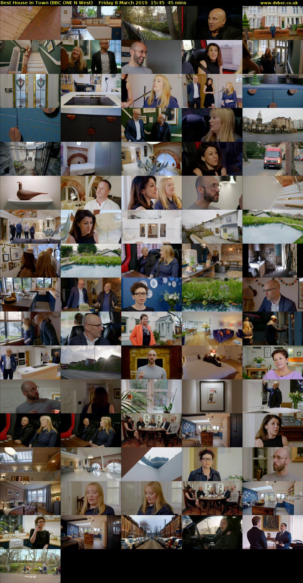 Best House in Town (BBC ONE N West) Friday 8 March 2019 15:45 - 16:30