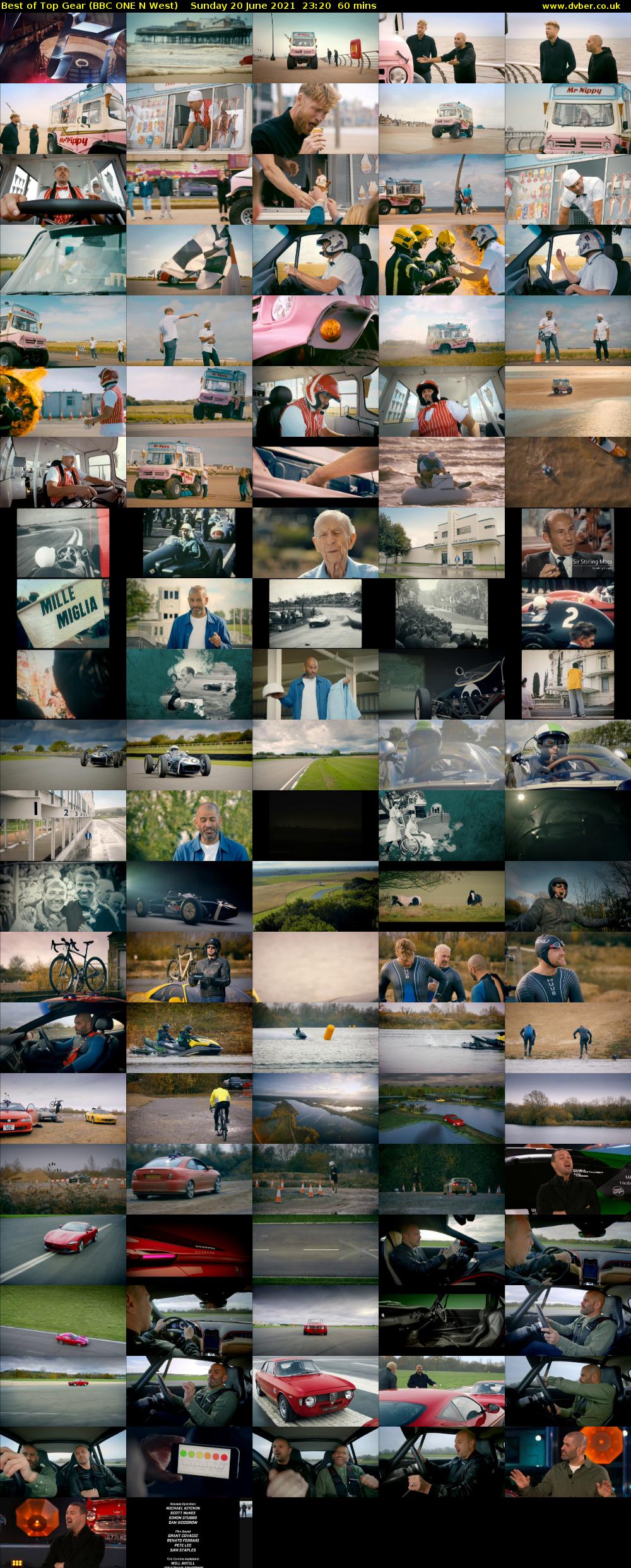 Best of Top Gear (BBC ONE N West) Sunday 20 June 2021 23:20 - 00:20