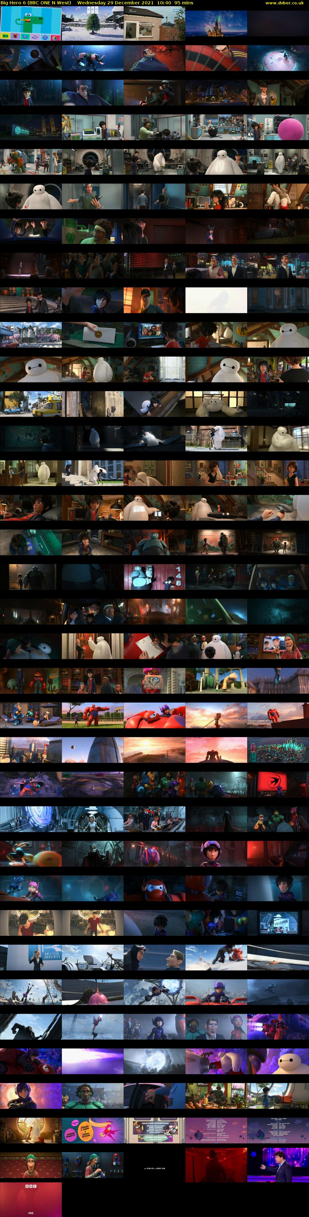 Big Hero 6 (BBC ONE N West) Wednesday 29 December 2021 10:40 - 12:15
