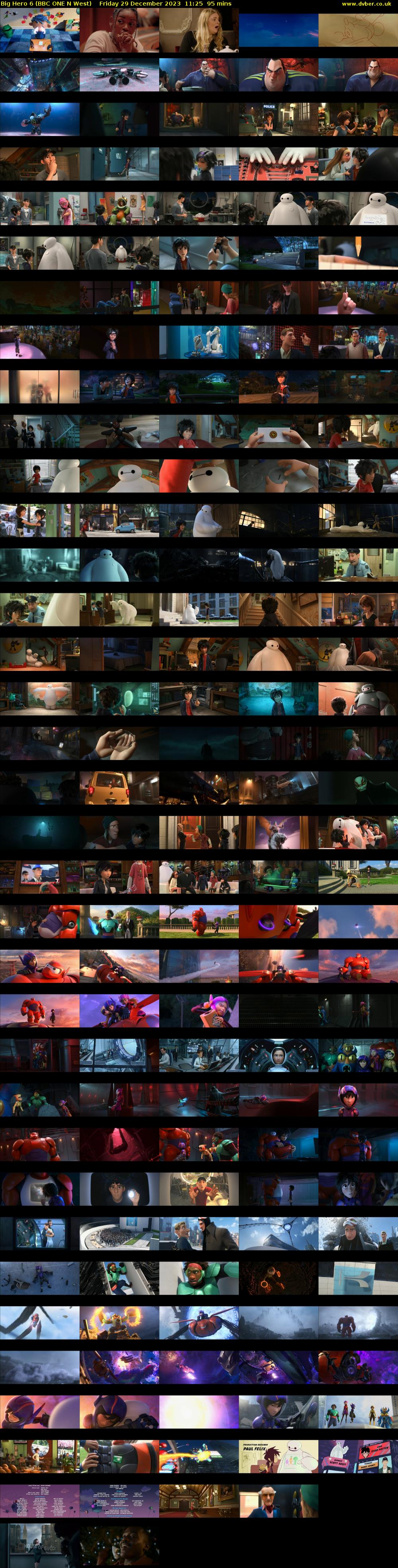 Big Hero 6 (BBC ONE N West) Friday 29 December 2023 11:25 - 13:00
