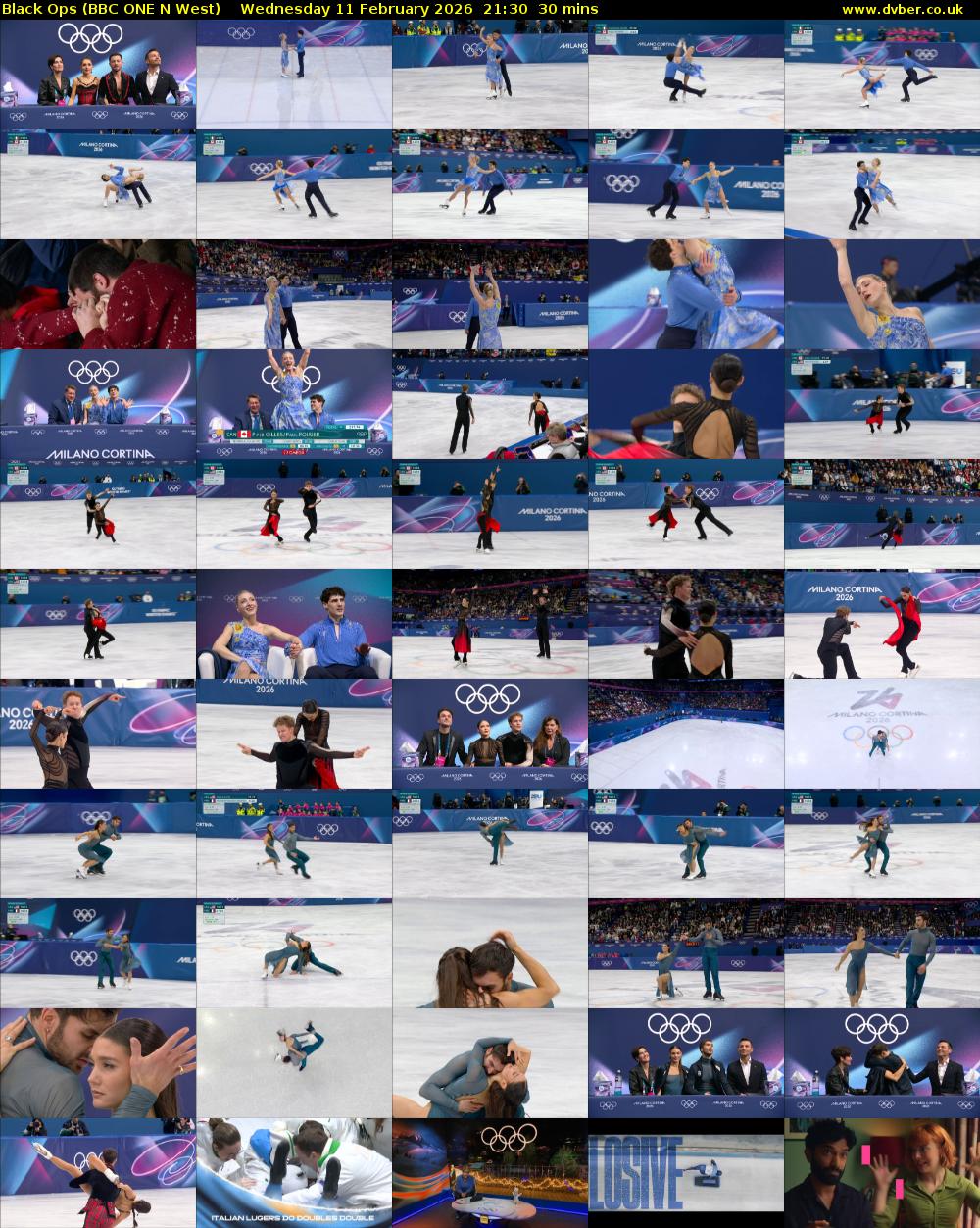 Black Ops (BBC ONE N West) Wednesday 11 February 2026 21:30 - 22:00