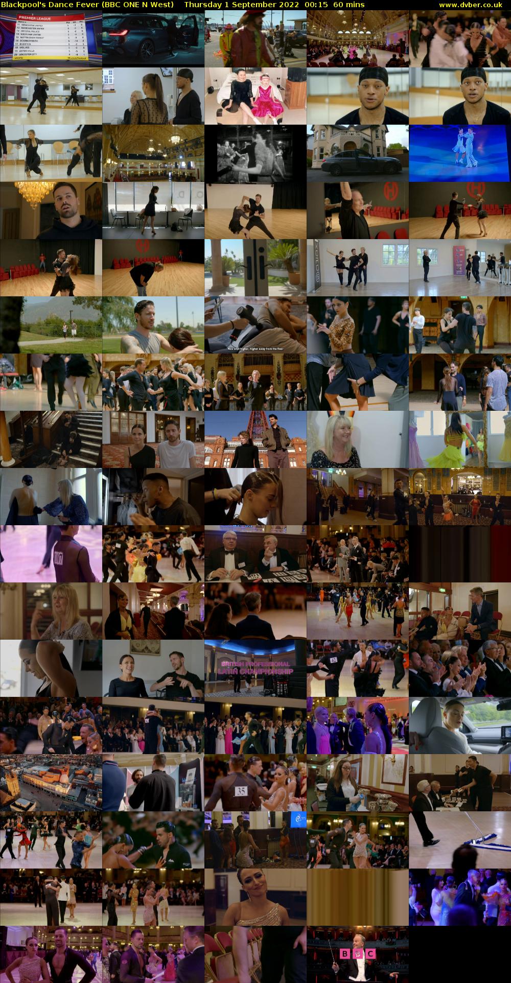 Blackpool's Dance Fever (BBC ONE N West) Thursday 1 September 2022 00:15 - 01:15