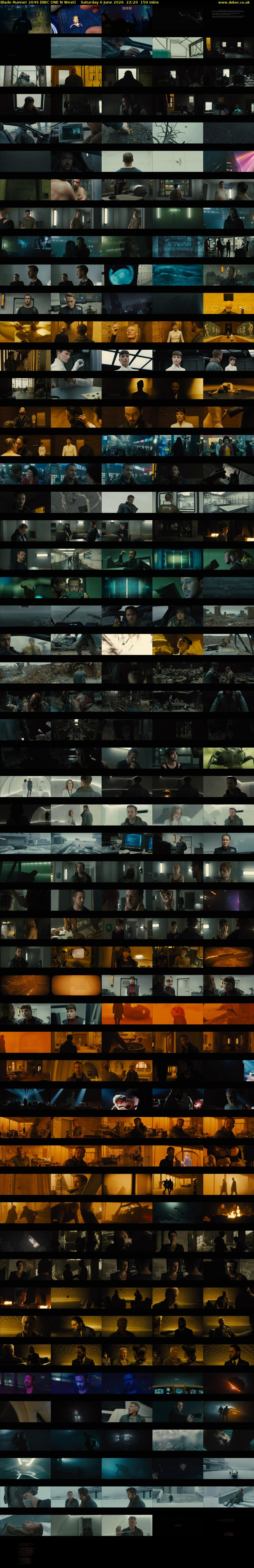 Blade Runner 2049 (BBC ONE N West) Saturday 6 June 2026 22:20 - 00:50