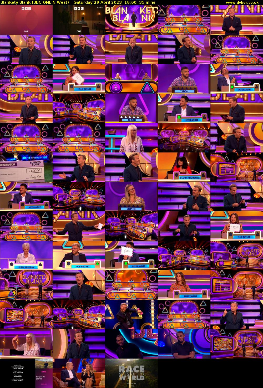 Blankety Blank (BBC ONE N West) Saturday 29 April 2023 19:00 - 19:35