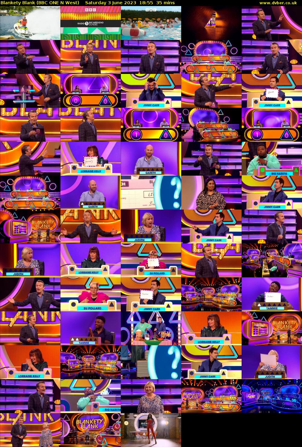 Blankety Blank (BBC ONE N West) Saturday 3 June 2023 18:55 - 19:30