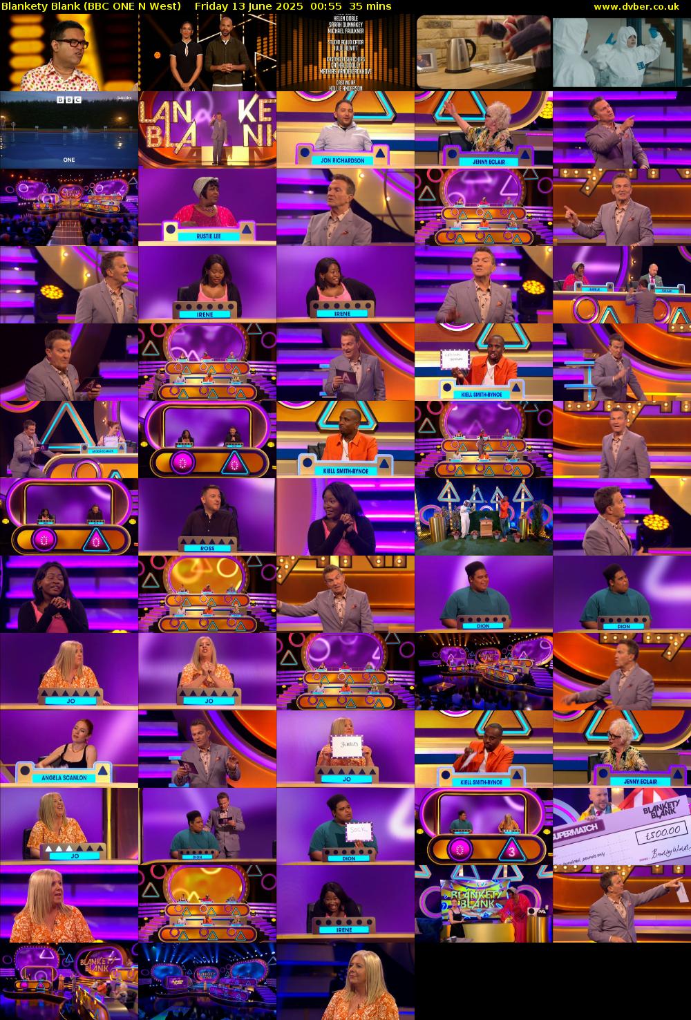 Blankety Blank (BBC ONE N West) Friday 13 June 2025 00:55 - 01:30