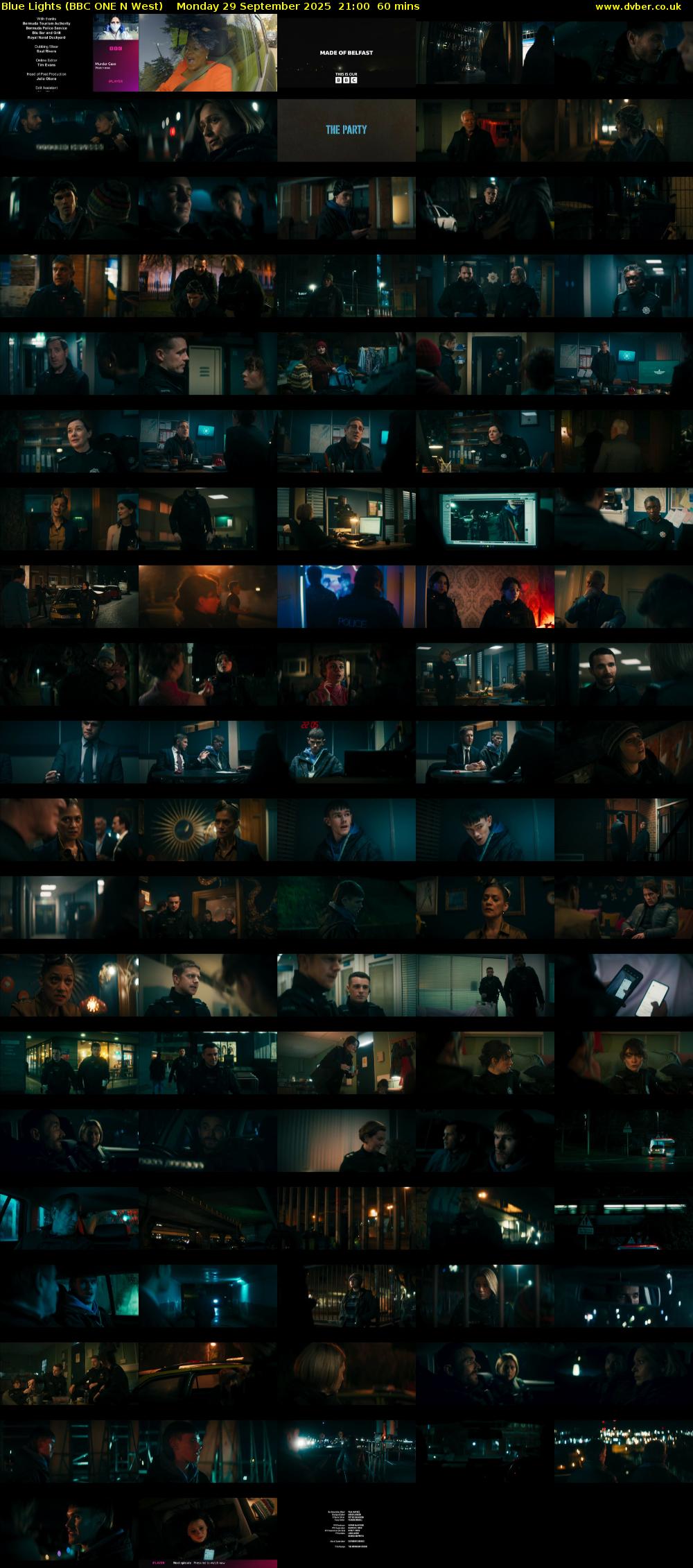 Blue Lights (BBC ONE N West) Monday 29 September 2025 21:00 - 22:00