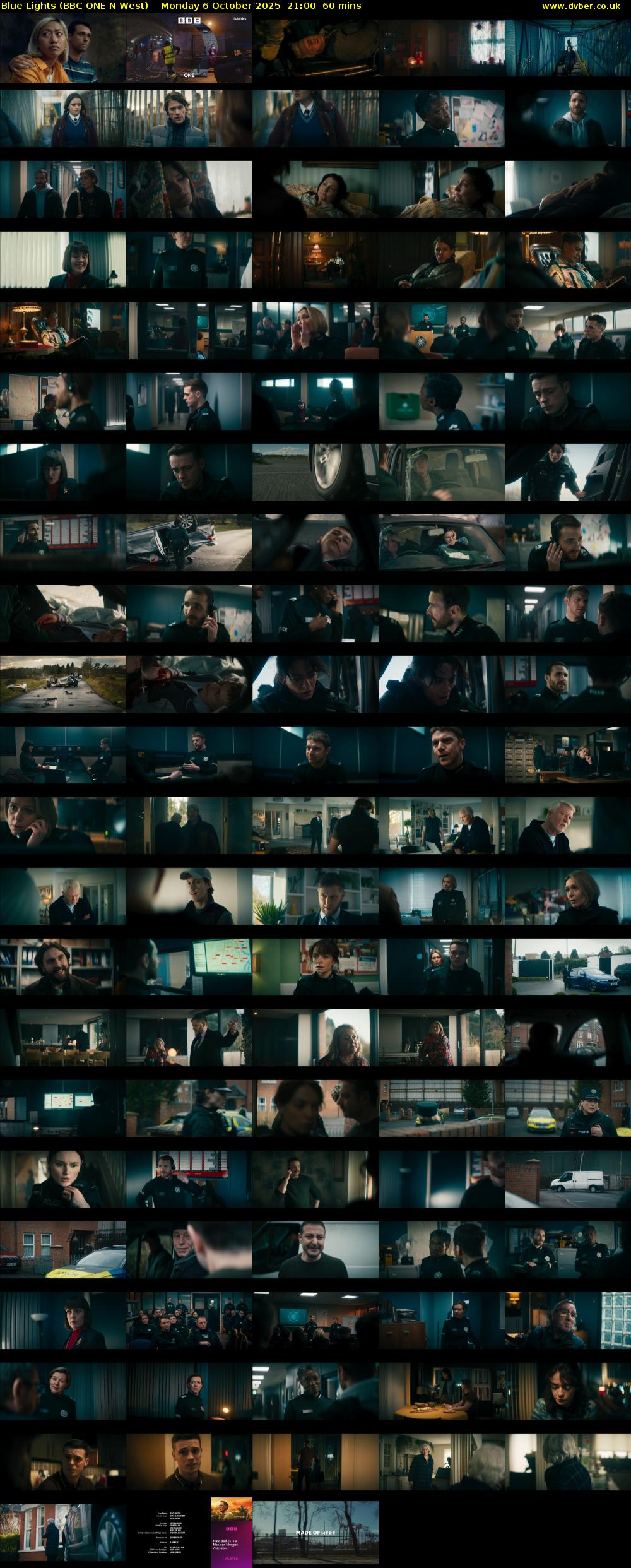 Blue Lights (BBC ONE N West) Monday 6 October 2025 21:00 - 22:00