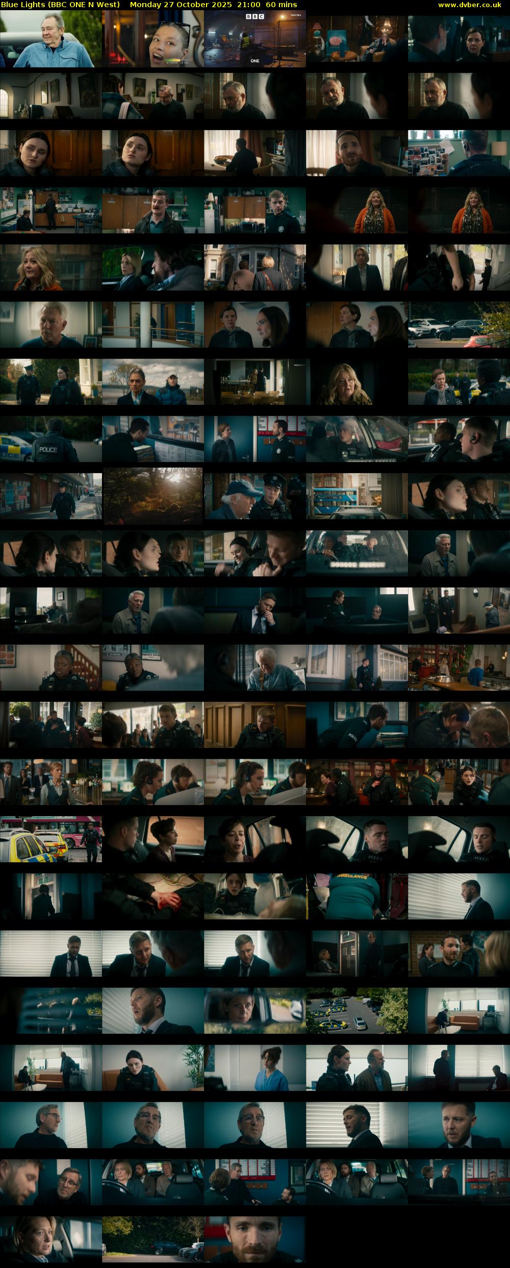 Blue Lights (BBC ONE N West) Monday 27 October 2025 21:00 - 22:00