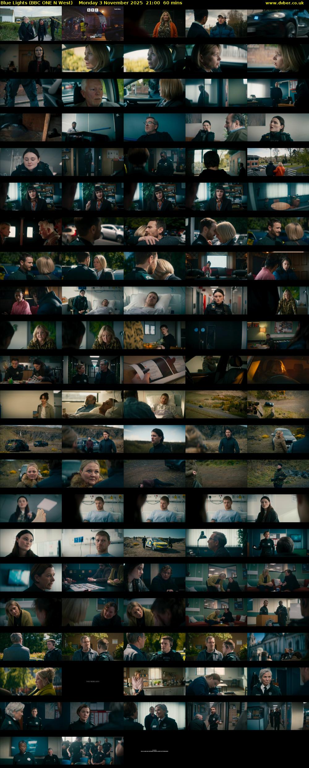 Blue Lights (BBC ONE N West) Monday 3 November 2025 21:00 - 22:00