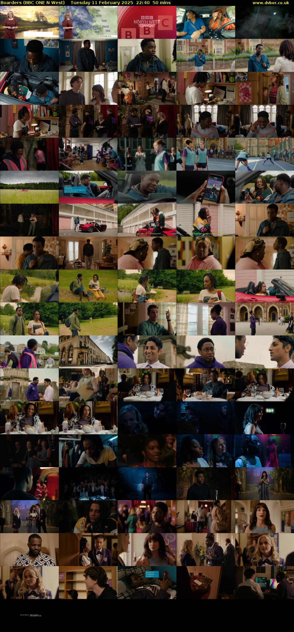 Boarders (BBC ONE N West) Tuesday 11 February 2025 22:40 - 23:30
