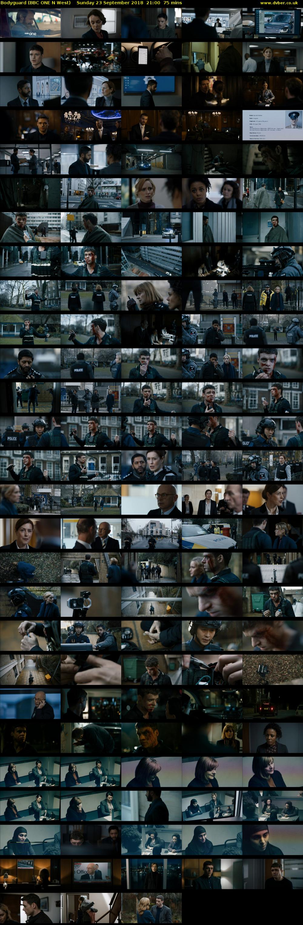 Bodyguard (BBC ONE N West) Sunday 23 September 2018 21:00 - 22:15