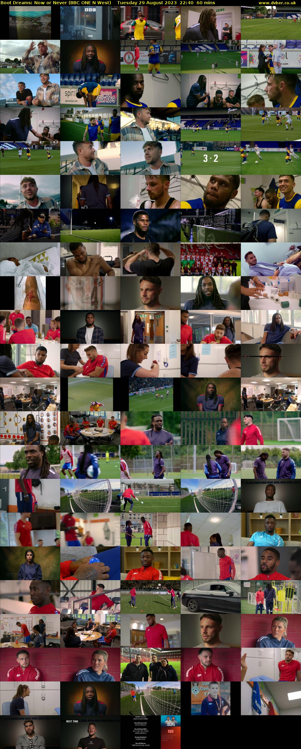 Boot Dreams: Now or Never (BBC ONE N West) Tuesday 29 August 2023 22:40 - 23:40