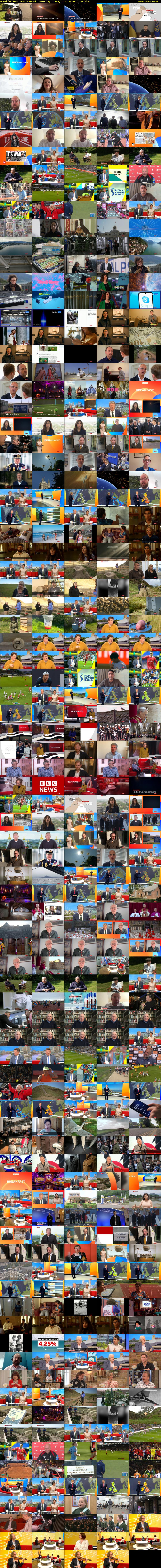 Breakfast (BBC ONE N West) Saturday 10 May 2025 06:00 - 10:00