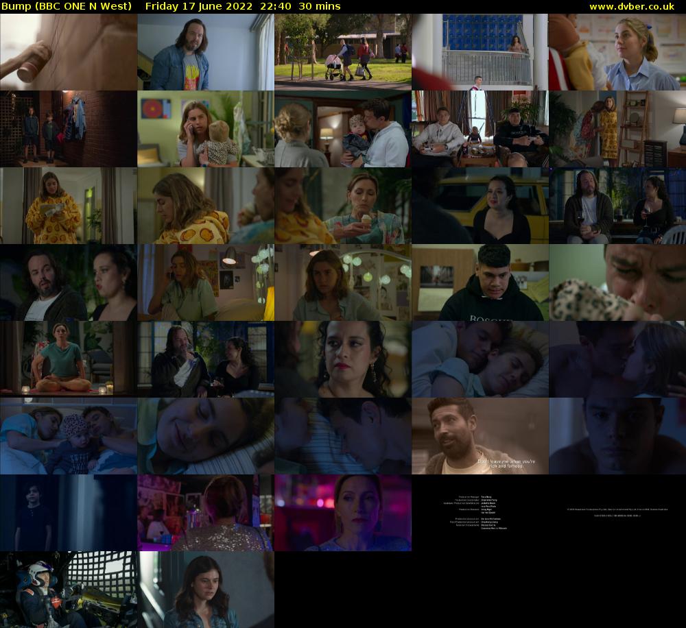 Bump (BBC ONE N West) Friday 17 June 2022 22:40 - 23:10