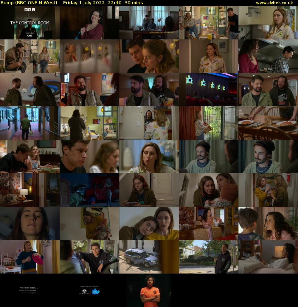 Bump (BBC ONE N West) Friday 1 July 2022 22:40 - 23:10