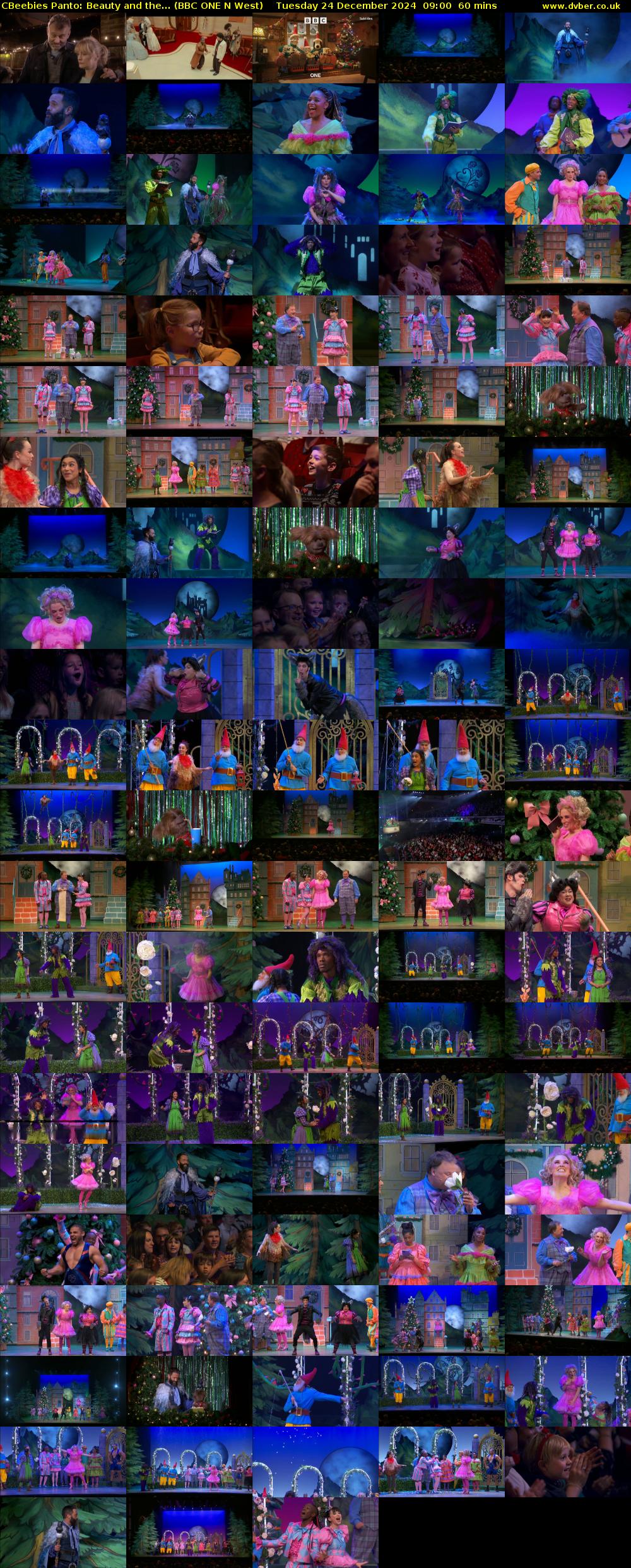 CBeebies Panto: Beauty and the... (BBC ONE N West) Tuesday 24 December 2024 09:00 - 10:00