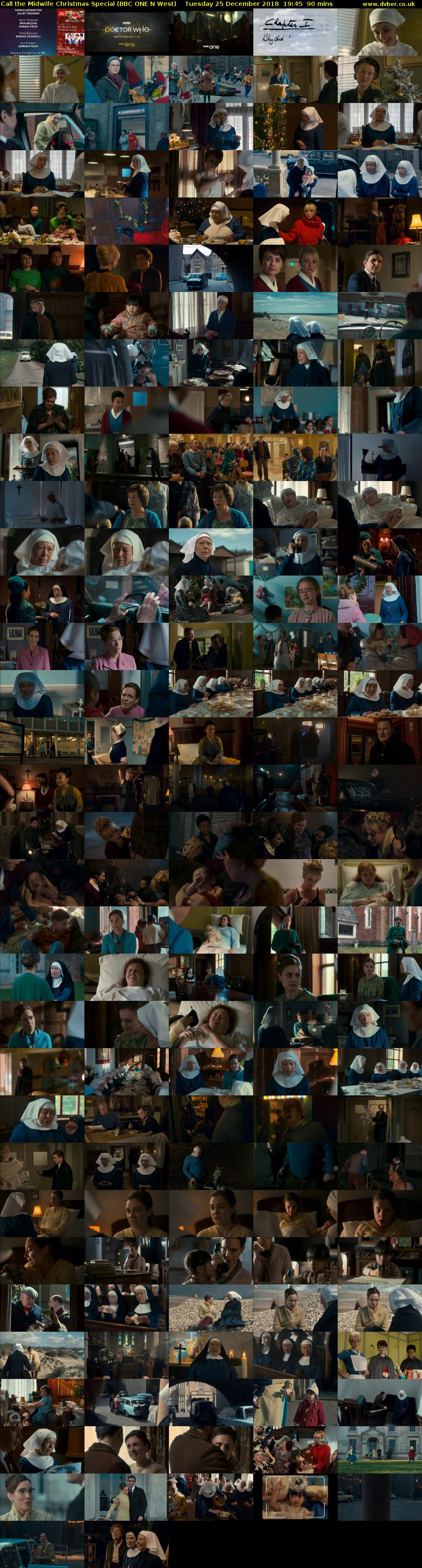 Call the Midwife Christmas Special (BBC ONE N West) Tuesday 25 December 2018 19:45 - 21:15