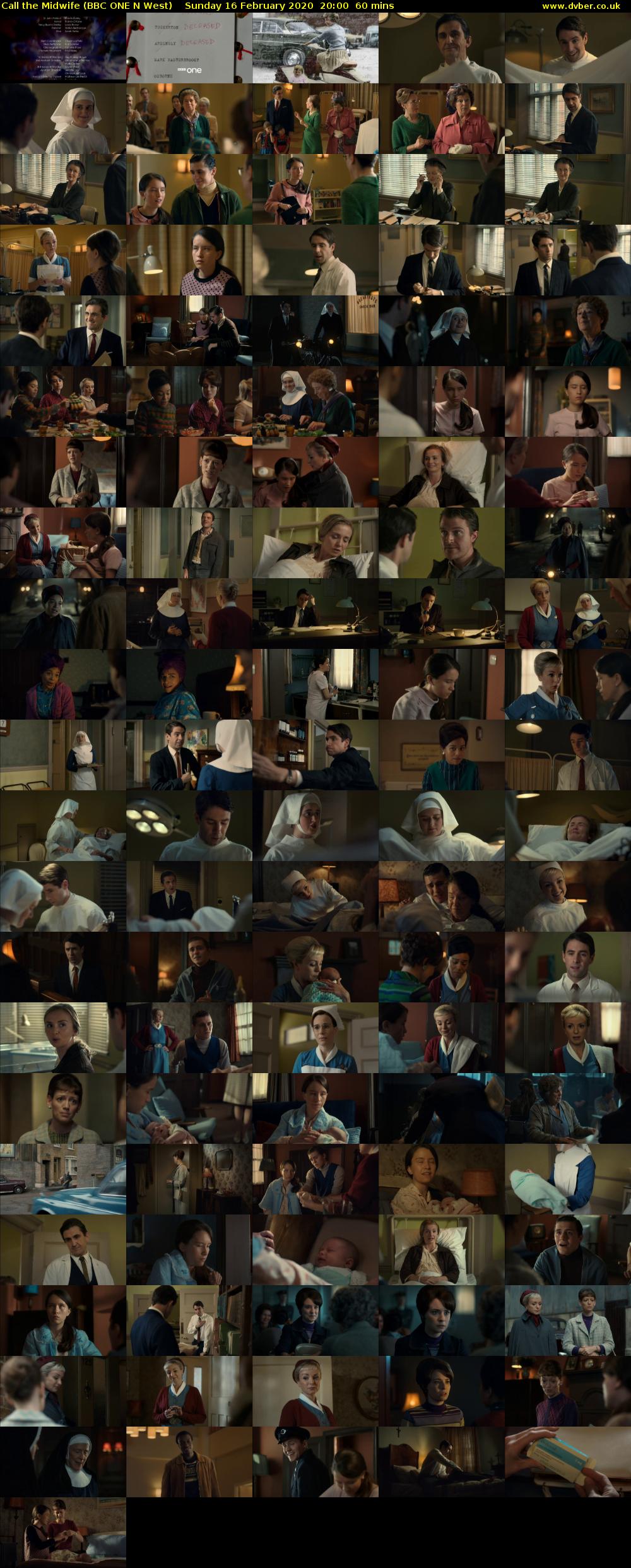 Call the Midwife (BBC ONE N West) Sunday 16 February 2020 20:00 - 21:00