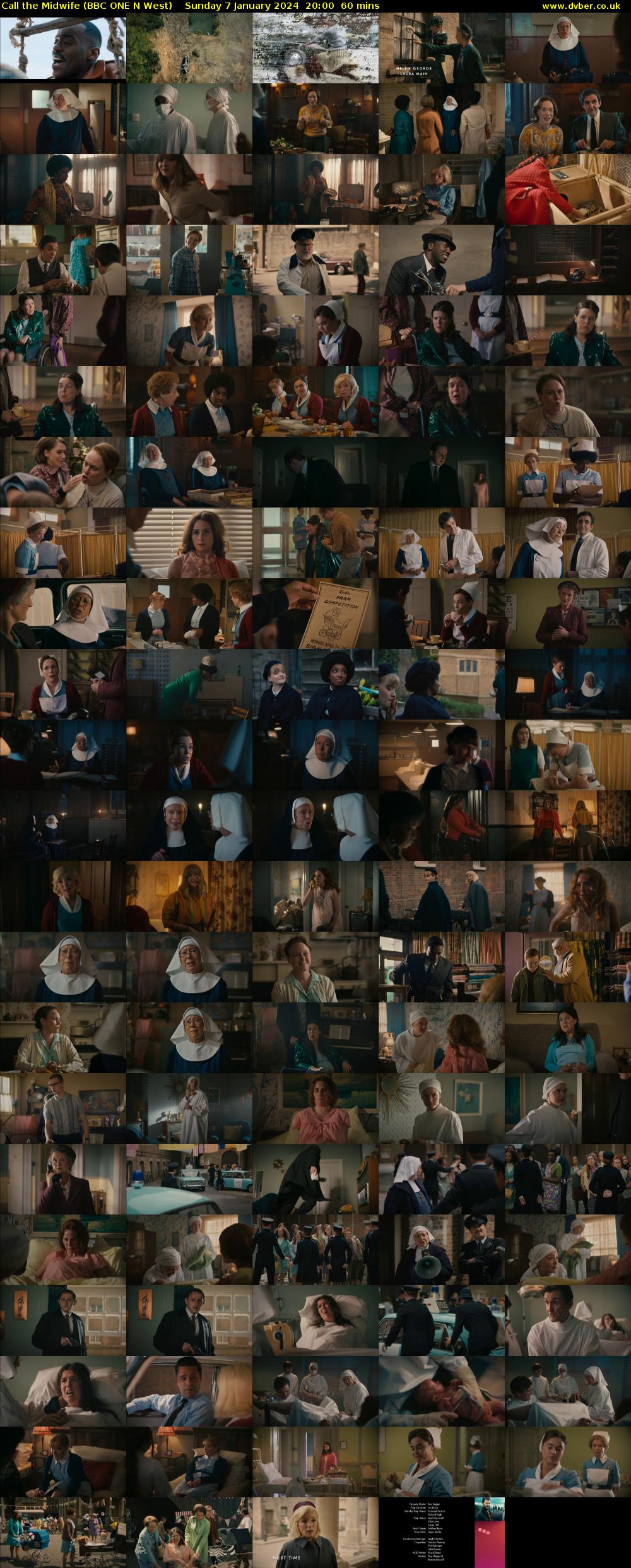Call the Midwife (BBC ONE N West) Sunday 7 January 2024 20:00 - 21:00