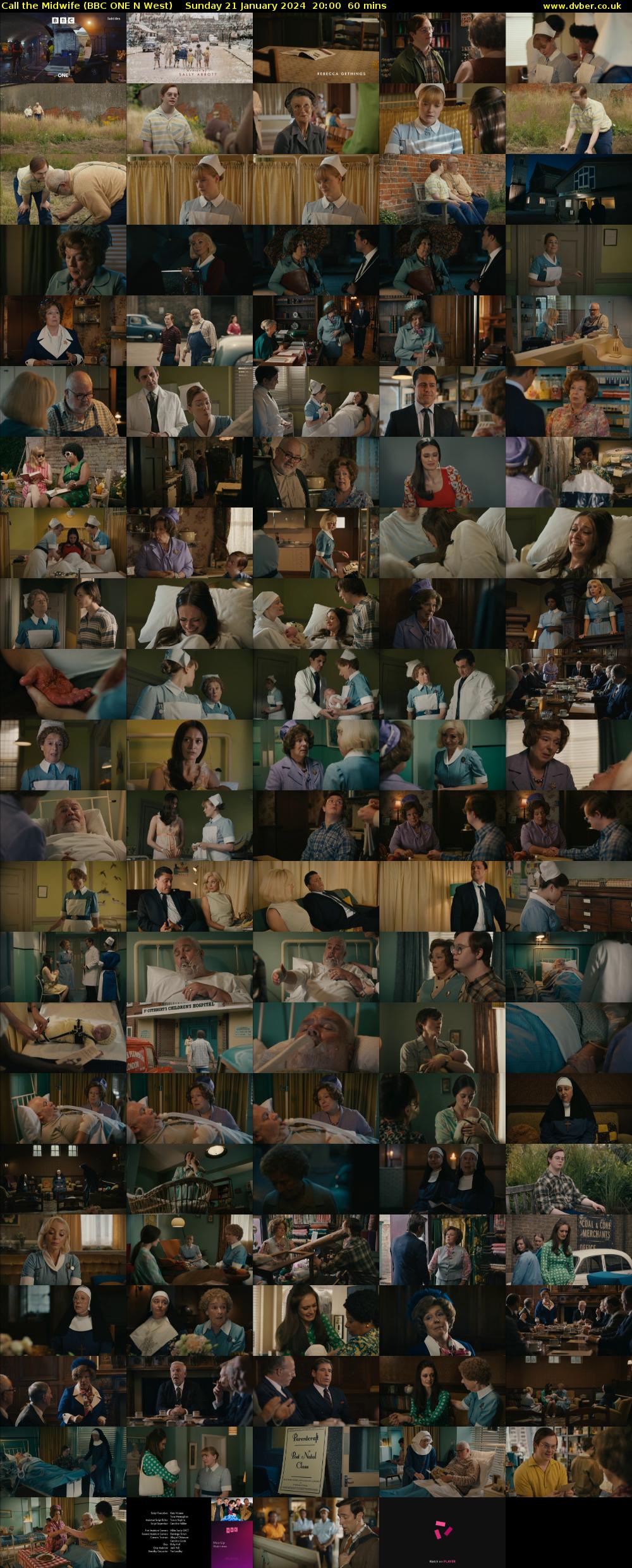 Call the Midwife (BBC ONE N West) Sunday 21 January 2024 20:00 - 21:00