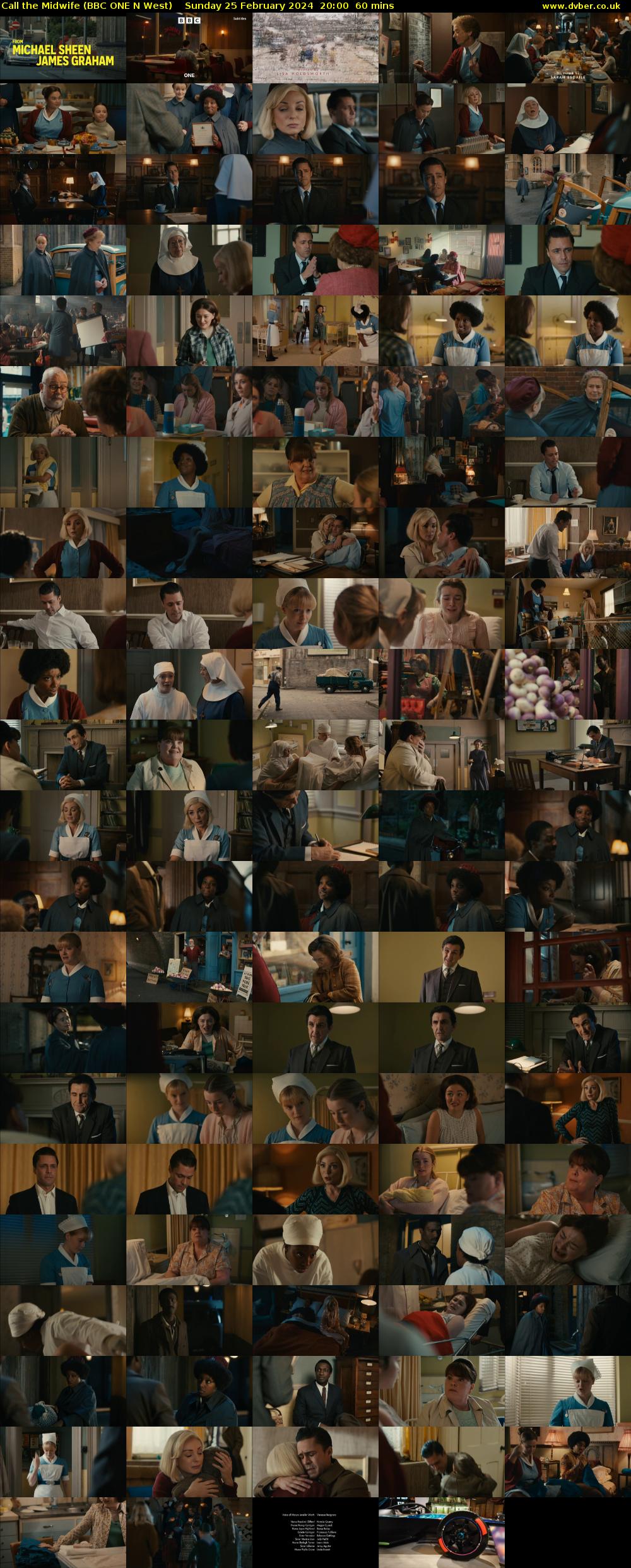 Call the Midwife (BBC ONE N West) Sunday 25 February 2024 20:00 - 21:00