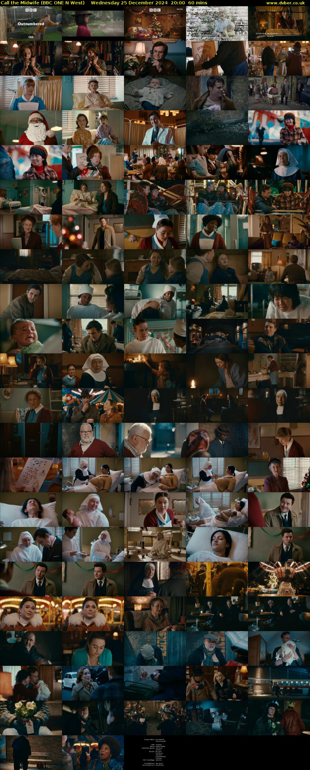 Call the Midwife (BBC ONE N West) Wednesday 25 December 2024 20:00 - 21:00