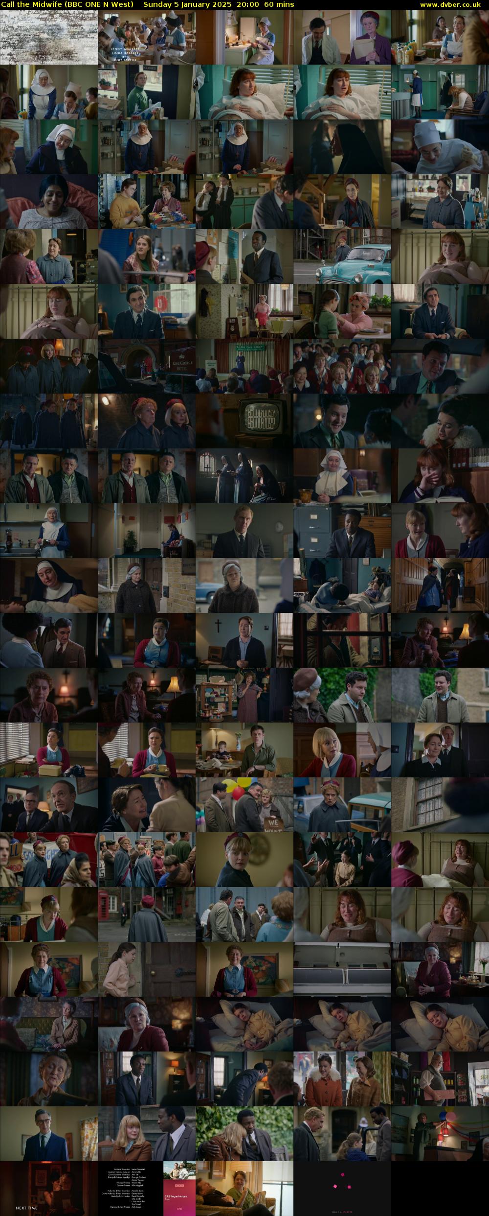 Call the Midwife (BBC ONE N West) Sunday 5 January 2025 20:00 - 21:00