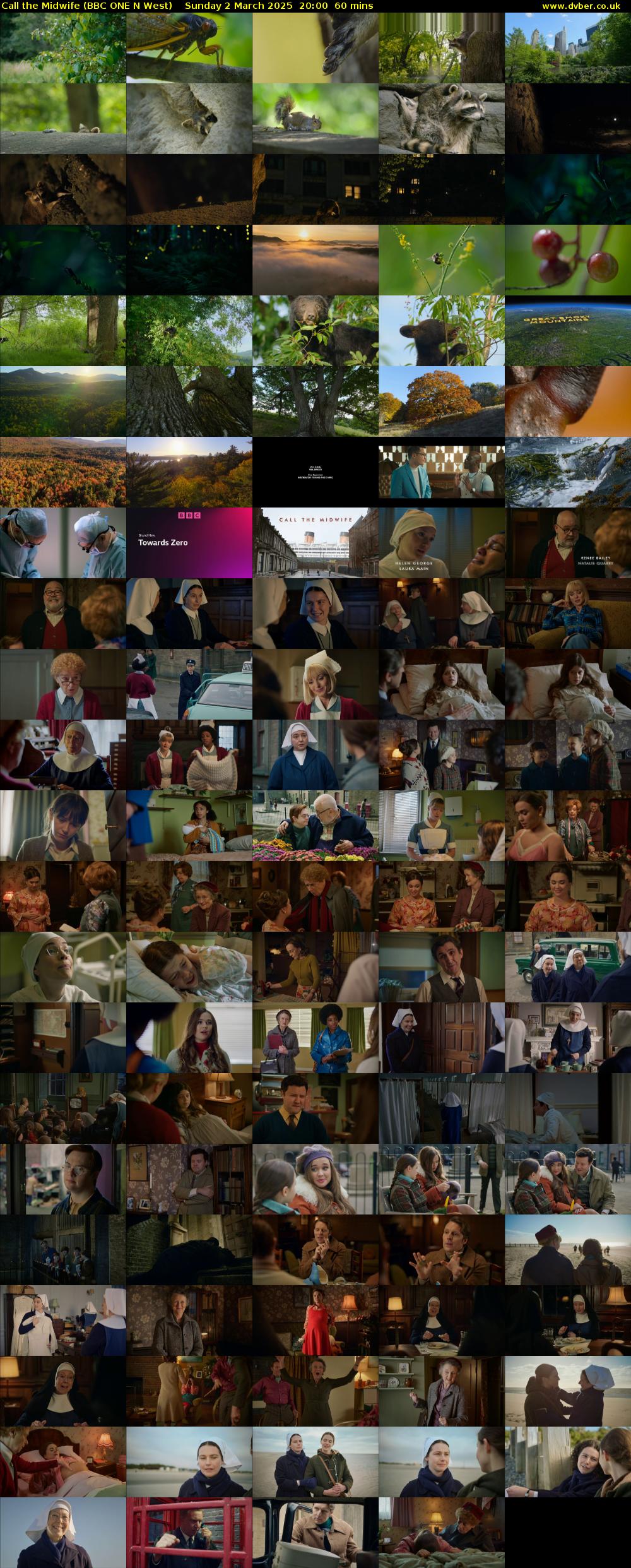 Call the Midwife (BBC ONE N West) Sunday 2 March 2025 20:00 - 21:00
