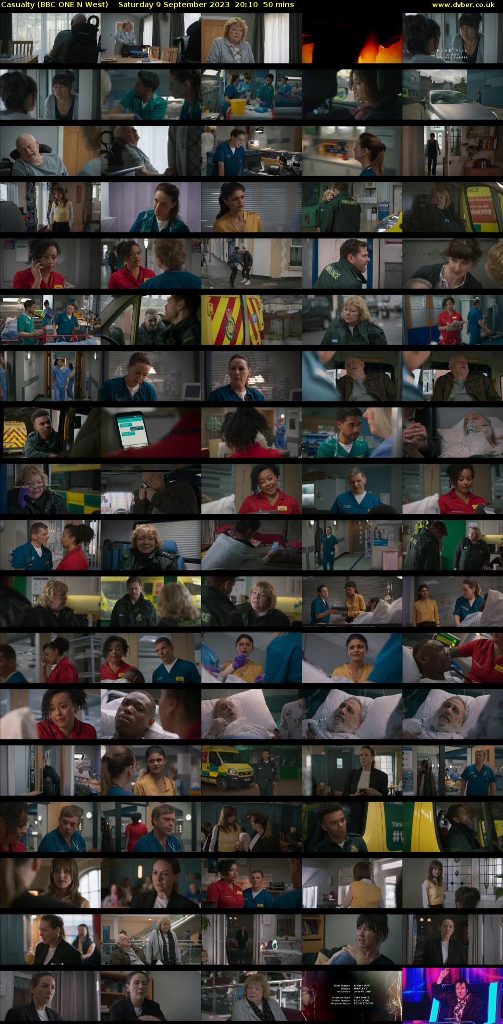Casualty (BBC ONE N West) Saturday 9 September 2023 20:10 - 21:00