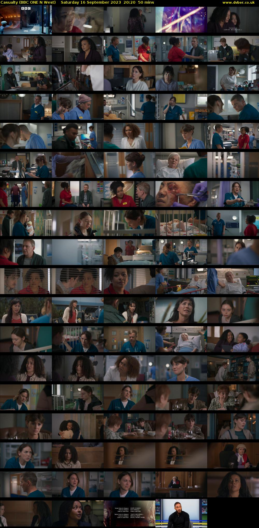 Casualty (BBC ONE N West) Saturday 16 September 2023 20:20 - 21:10