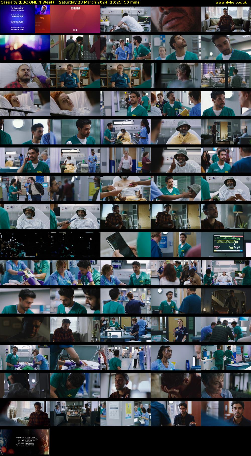 Casualty (BBC ONE N West) Saturday 23 March 2024 20:25 - 21:15