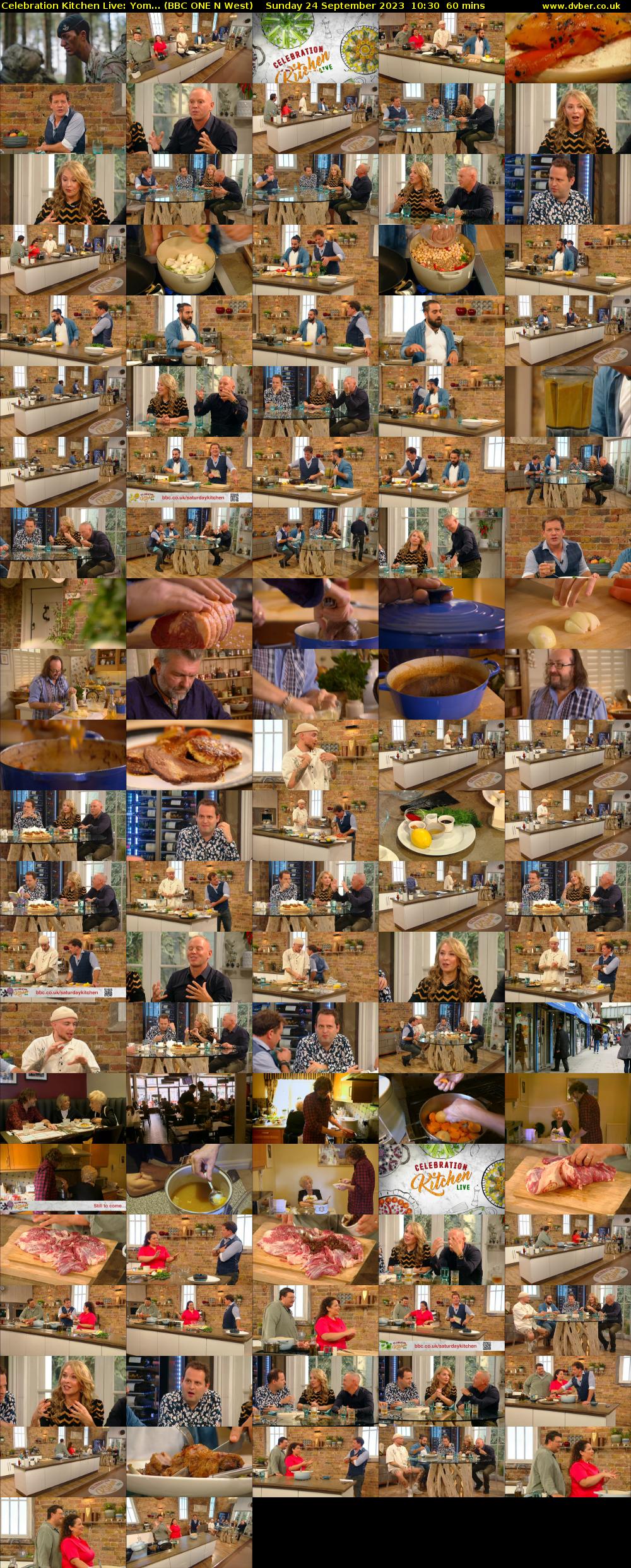 Celebration Kitchen Live: Yom... (BBC ONE N West) Sunday 24 September 2023 10:30 - 11:30