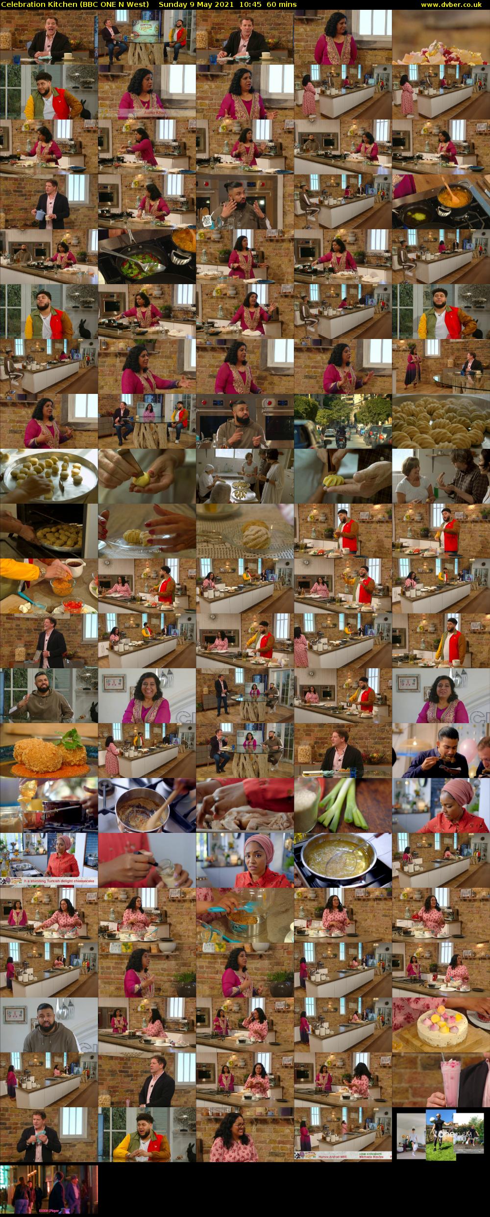 Celebration Kitchen (BBC ONE N West) Sunday 9 May 2021 10:45 - 11:45