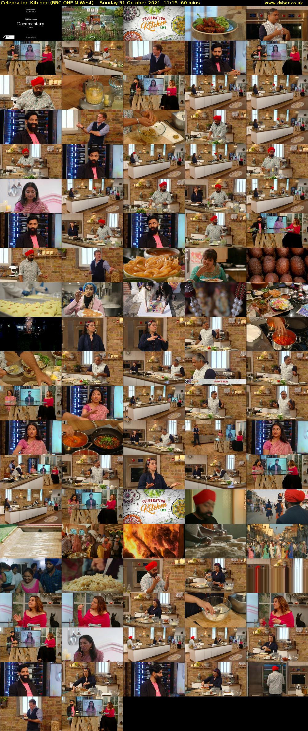 Celebration Kitchen (BBC ONE N West) Sunday 31 October 2021 11:15 - 12:15