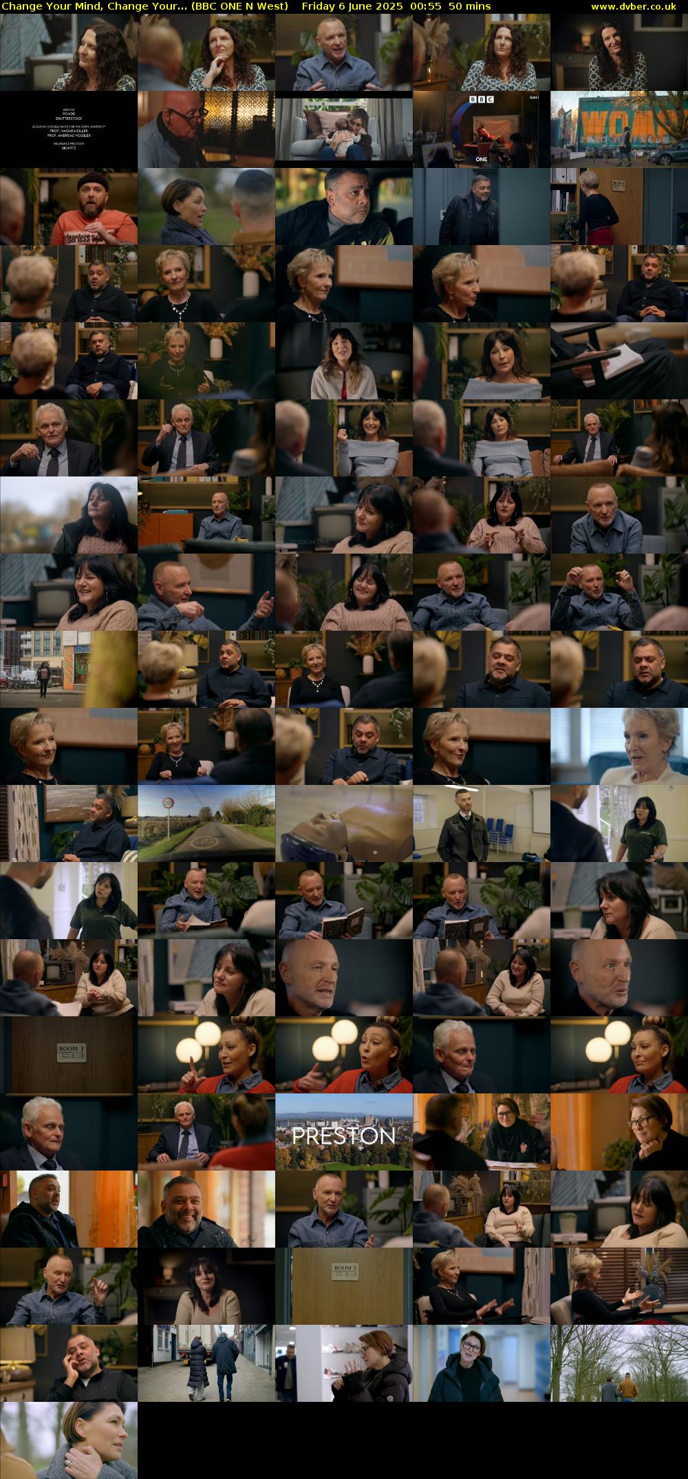 Change Your Mind, Change Your... (BBC ONE N West) Friday 6 June 2025 00:55 - 01:45